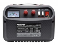 Пристрій зарядний пусковий 35А (200А), 12/24В, стрілочний індикатор, START PRO (SBC-30)