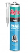 Герметик полиуретановый автомобильный Р645, серый 280мл, Akfix (АА106)