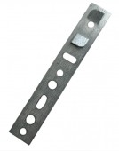 Пластина анкерная с зажимом 155х25х1,5х37мм, оцинкованная (под профиль KBE), UF (уп.-50шт)