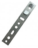 Пластина анкерна з затискачем 155х25х1, 5х41мм, оцинкована (під профіль Internova), UF (уп.-50шт)