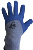 Перчатка зимняя, нитрил. (полный облив пальцев), серо-синяя (1уп.-10шт.), Т-900