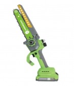 Пила цепная аккумуляторная GCS 851, шина 8"/200мм, цепь 1/4", 45 звеньев, 1 АКБ 2 А/г и ЗУ, Grosser