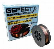 Проволка сварочная 0,8мм, 5.3 кг, ER70S-6, GEFEST