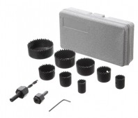 Набор фрез для дерева 19-64мм, 11 шт, INTERTOOL (BT-0023)