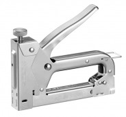 Степлер метал.  хромированный, 4-14мм, пружин. механизм, INTERTOOL (RT-0107)