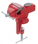 Тиски слюсарні поворотні 60 мм, міні, INTERTOOL (HT-0054)