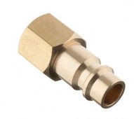 Штуцер під швидкознімання 1/4" ВР, латунь, INTERTOOL (PT-1848)