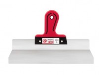 Шпатель ПРОФИ 350, нержавейка, обрезиненная ручка, финишная обработка, INTERTOOL (KT-2635)