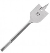 Сверло по дереву перьевое 32мм, шестигран. хв., INTERTOOL (SWF-3215)