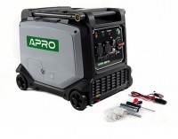 Генератор бензиновий 4-тактний 3.5/3.8 кВт інверторний (електро запуск), Apro (852113)