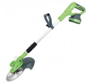 Триммер аккумуляторный GBC 231, 225мм диск, АКБ 20В 3А/ч, ЗУ, Grosser