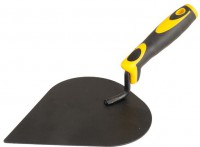 Кельма штукатура с двухкомпонентной обрезиненной ручкой, порошковая краска, МТ (19-4221)