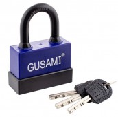 Замок навесной GUSAMI в 3 цветах, 55мм, FZB (16-47-002)