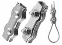 Зажим для троса двойной Duplex ф5