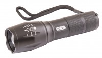 Фонарь ручной с регулировкой фокуса CREE XM-L T6 LED (3хААА/1x18650), 5 режимов, размер 130*38*28 мм, MT (94-0819)