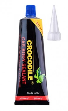 CROCODILE Герметик полиуритановый, серый 125мл., туба, CROCODILE (59883) - Картинка 1