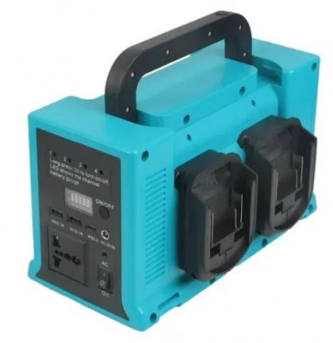 REVOLT Инверторная зарядная станция аккумуляторная PS 330 + 4 АКБ 20В, 4 А/ч, Li-ion, Revolt - Картинка 1